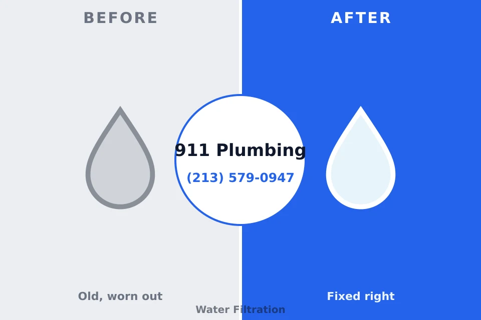 Before and after: plumbing company Maili, HI